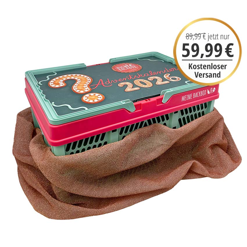Back-Adventskalender 2026 für Hobbybäcker