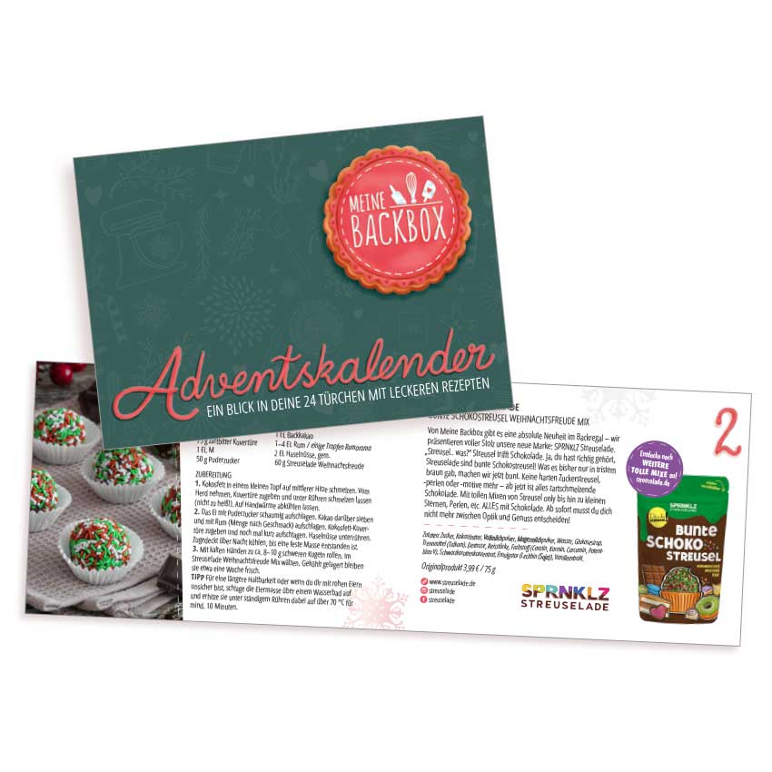 Adventskalender Rezeptheft 2025