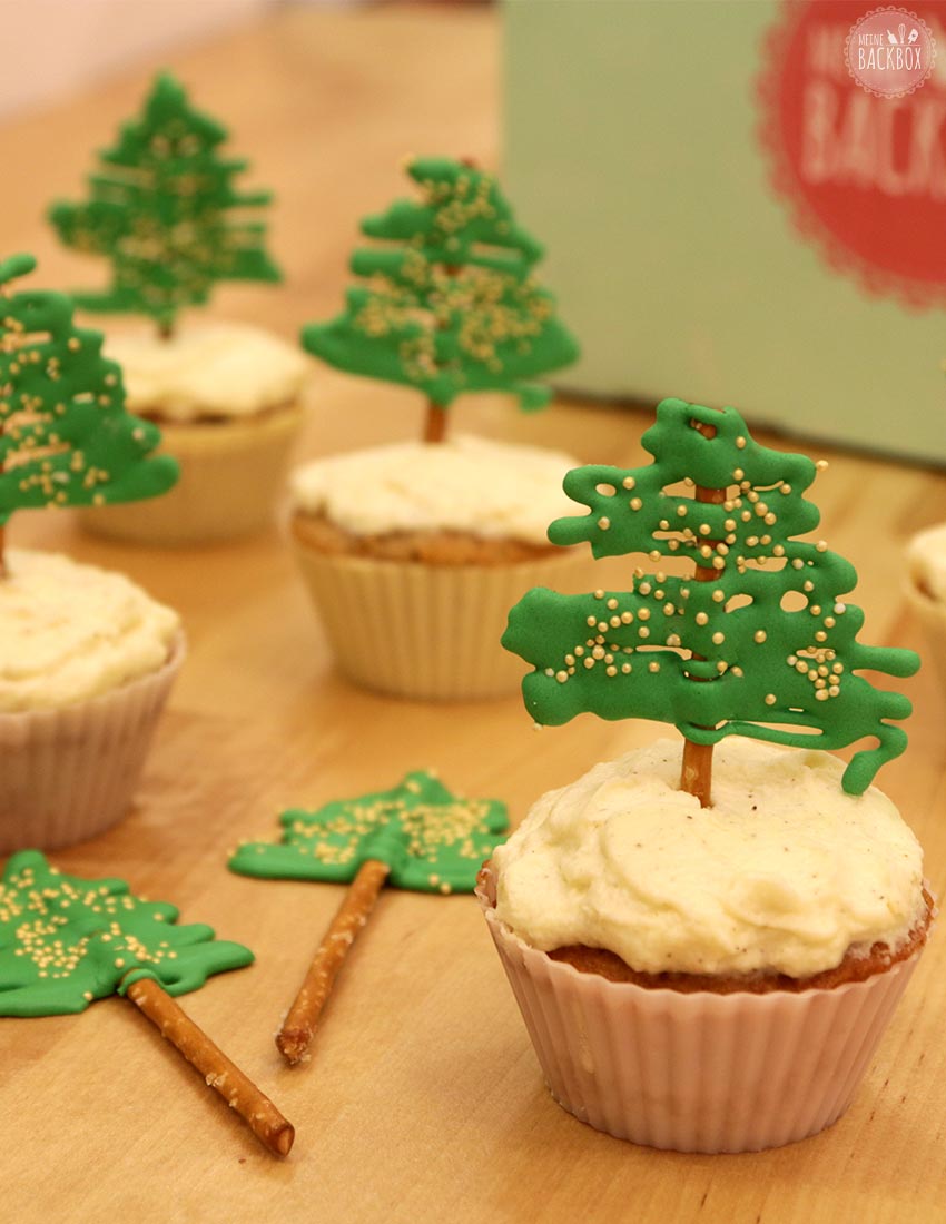 Bratapfel Cupcakes Rezept Weihnachtsbox