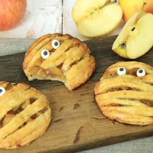 Mini Mumien Apple Pies Halloween Rezept