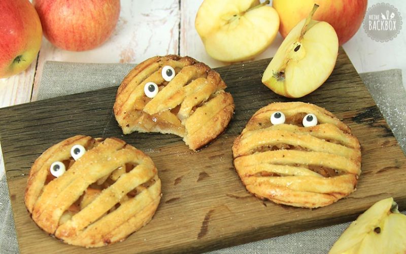 Mini Mumien Apple Pies Halloween Rezept