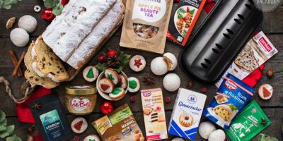 Unboxing Weihnachtsbox 2021 Produkte und Rezepte