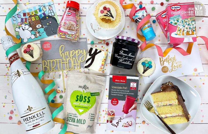 Unboxing Januar Box Geburtstagsparty Inhalt Produkte und Rezepte