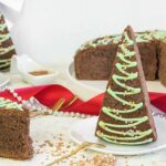 Winterkirschkuchen mit Royal Icing