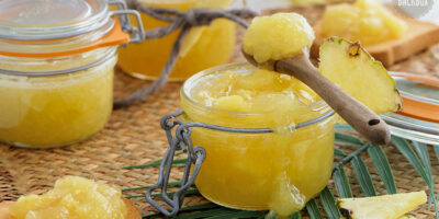 Ananas Bruschetta – Exotische Marmelade mit Fruchtstückchen