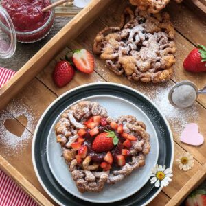 Herz-Strauben Rezept zum Valentinstag von Nicoles Zuckerwerk