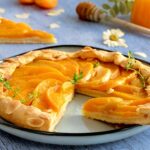 Rustikale Pfirsich-Galette