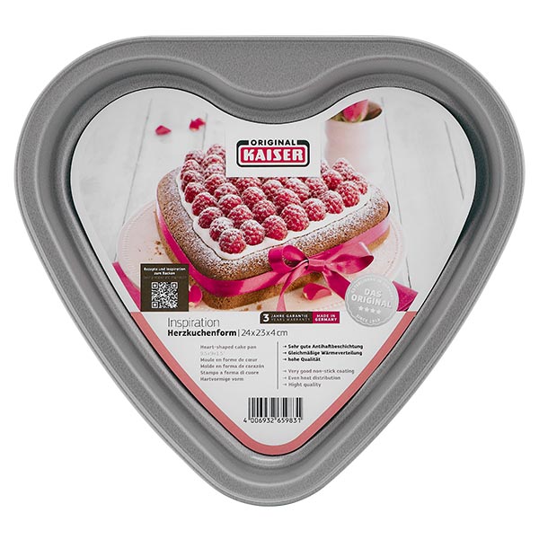 Kaiser Inspiration Herzkuchenform