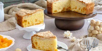 Rührkuchen mit Macadamia-Nussbaiser