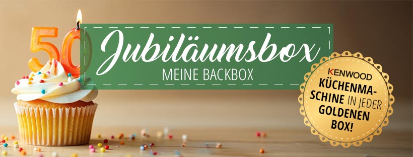 Thema der Box: Jubiläumsbox mit Gewinnspiel