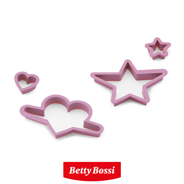 Betty Bossi Keks-Ausstecher-Set Herz und Stern