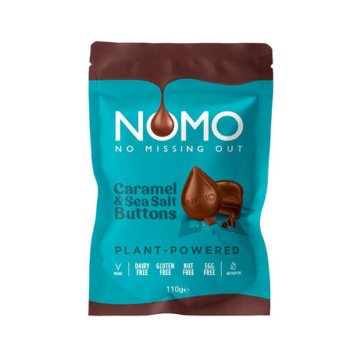 Nomo Giant Buttons Caramel Sea Salt