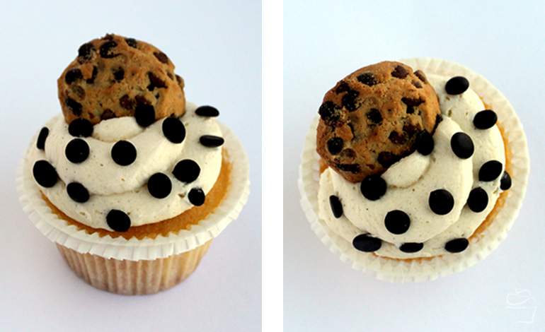 Cookie Dough Cupcake