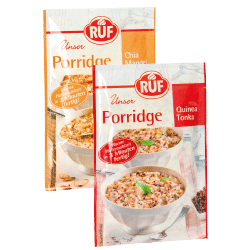 RUF Porridge Chia Mandel Quinoa Tonka