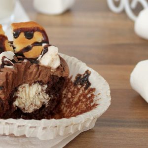S'mores Cupcakes Marshmallow Schokolade
