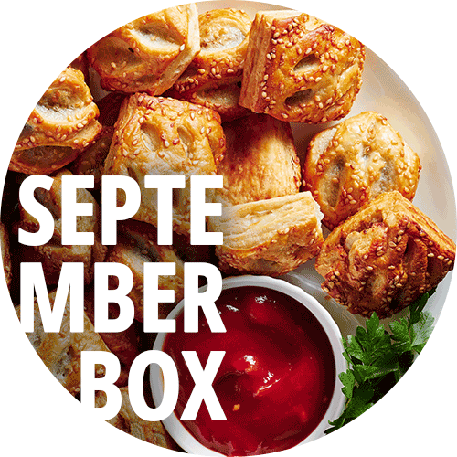Meine Backbox September Süß & Salzige Snacks zum Filmabend