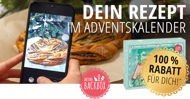 Adventskalender-Aktion: Dein Rezept im Adventskalender